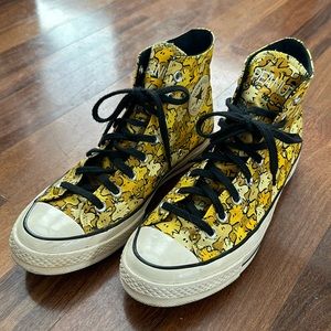 Converse X peanuts Woodstock Chuck Taylor high top